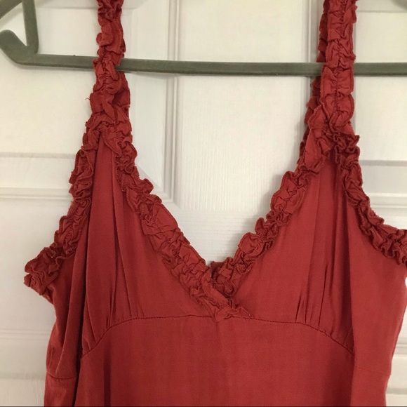 EUC: FOREVER 21 Ruffled Mini Dress - Picture 5 of 9